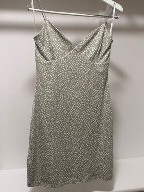 Lovely Day Sage Green Polka Dot